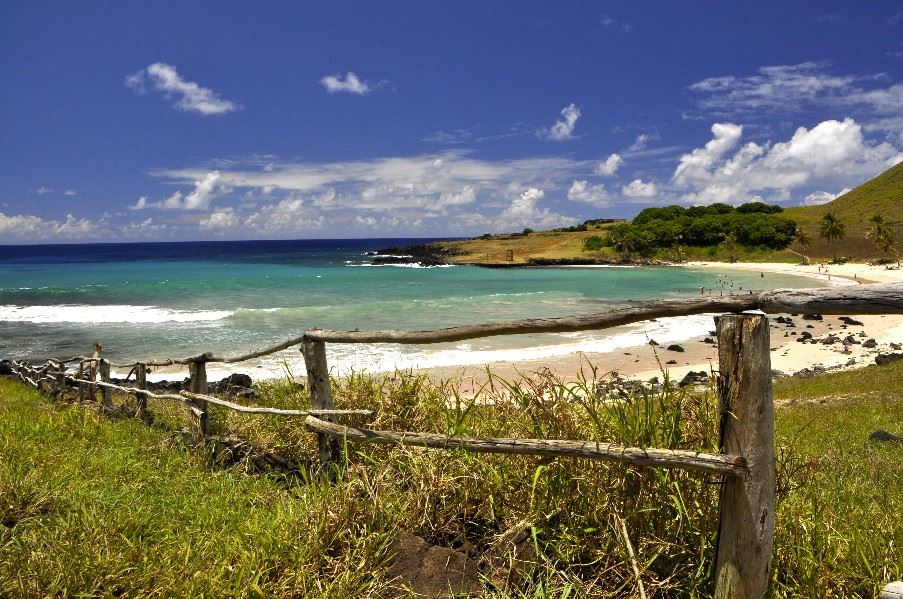 Anakena Beach, Easter Island
