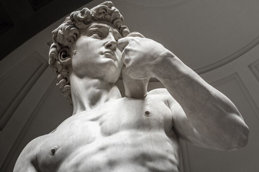 Michelangelo's statue of David