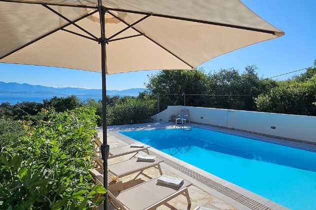 Swimming pool, The Little Olive Press, Kassiopi, North East Corfu, Corfu, Greece