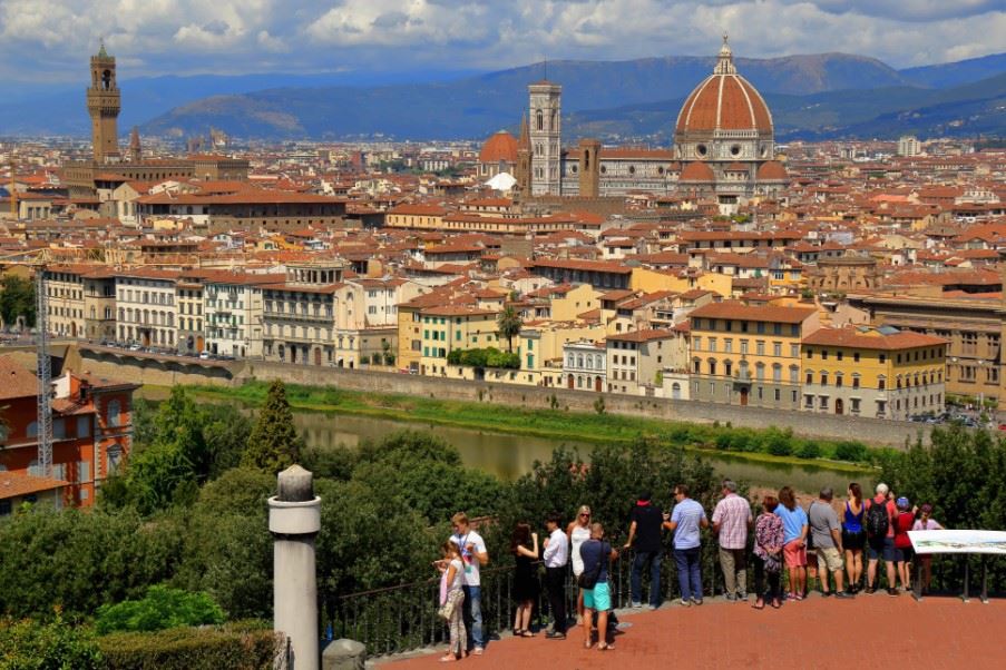 View of Florence from the Piazzale Michelangelo