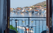 Deluxe apartment balcony, Aegean View, Halki, Dodecanese