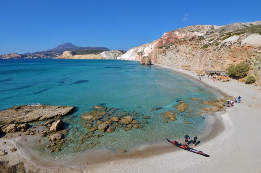 Fyriplaka beach, Milos, Cyclades