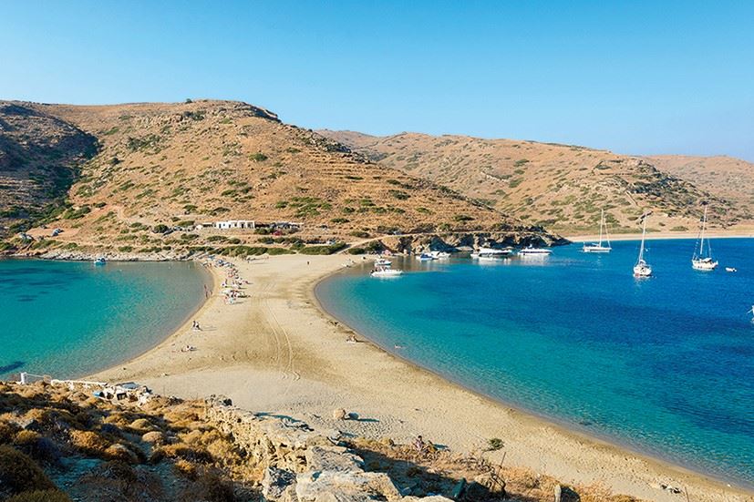 Kolona Beach, Kythnos