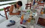 Painting holiday, Crete, Greece