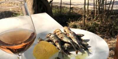 Lunch at Loggos, Paxos