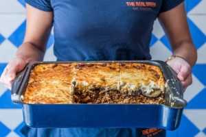 Lamb moussaka, The Real Greek