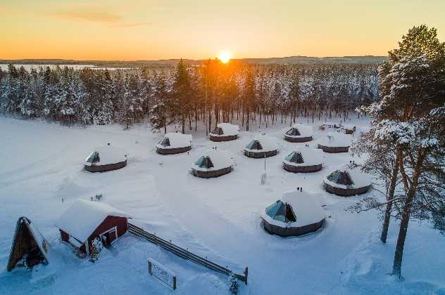 Aurora Cabins, Apukka Resort, Rovaniemi, Finland