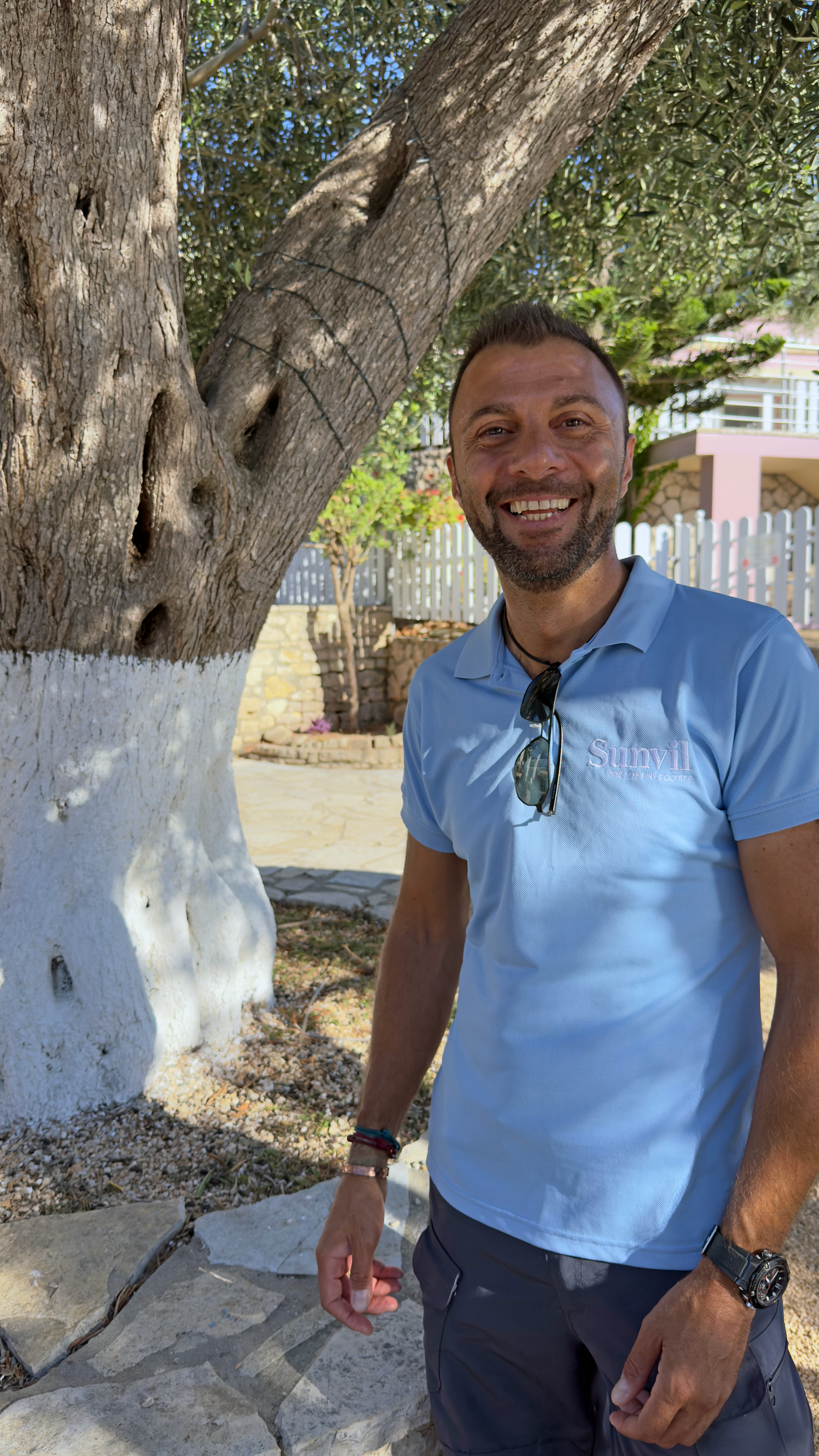 Sunvil's local representative on Paxos, Andrea