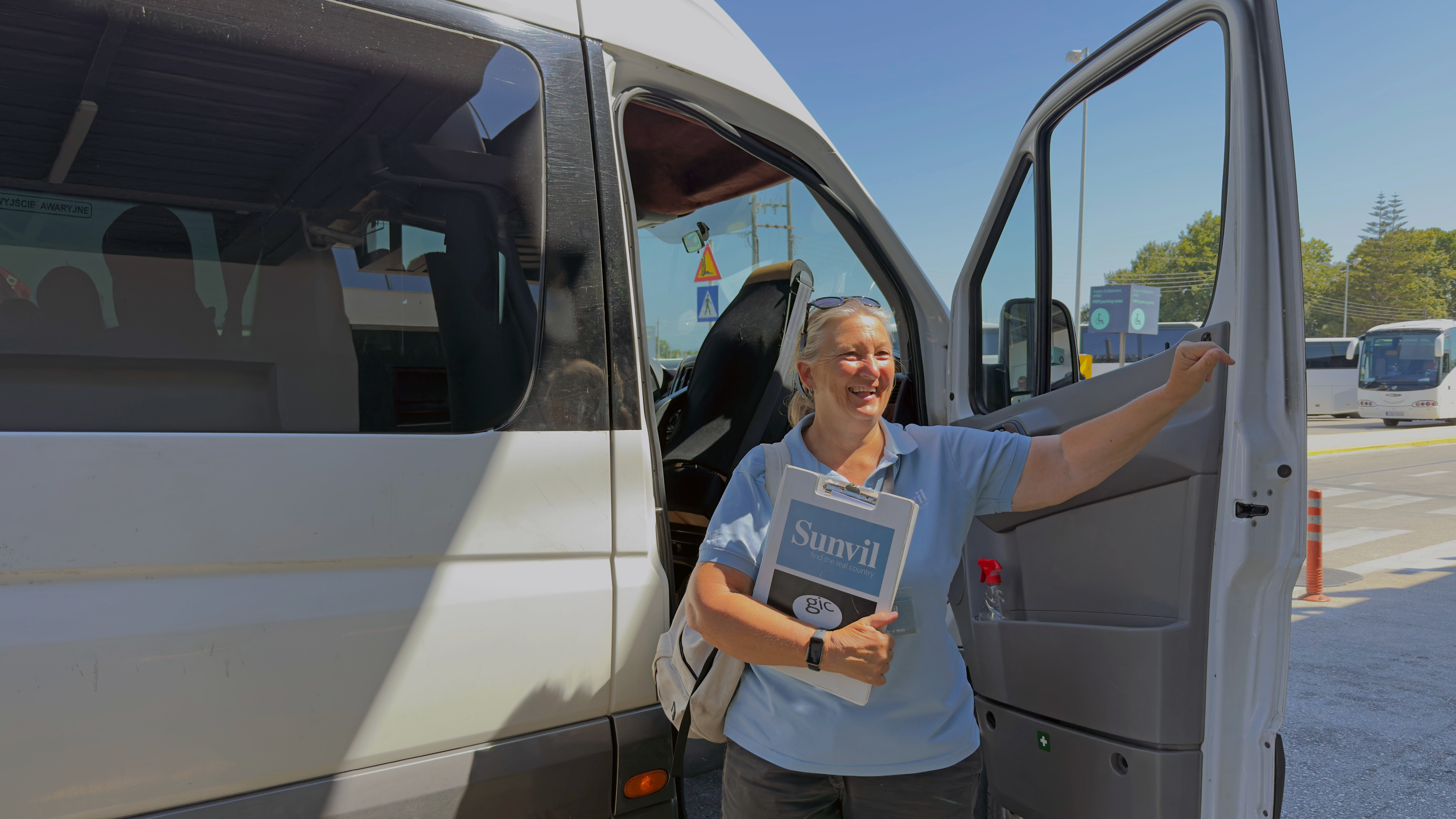 Sunvil's local representative on Lefkas, Julie