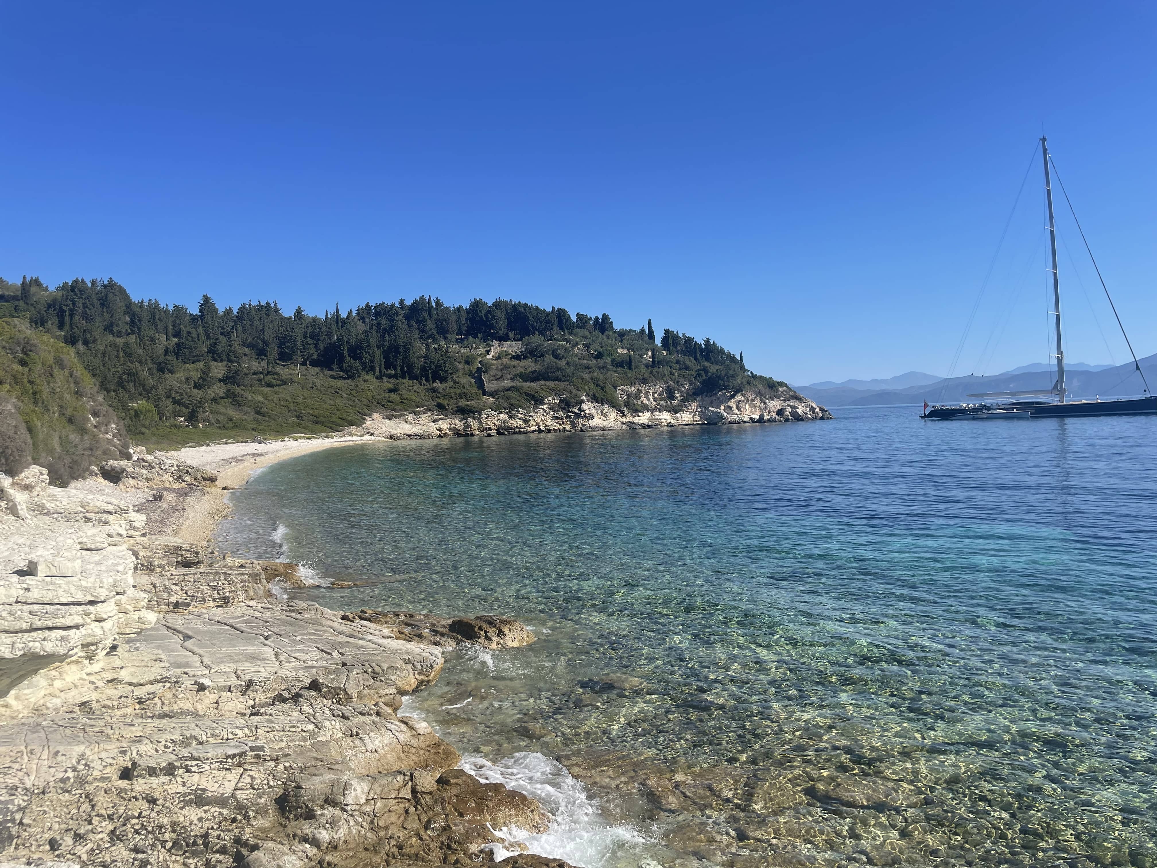 Kipiada Beach, Paxos, Greece
