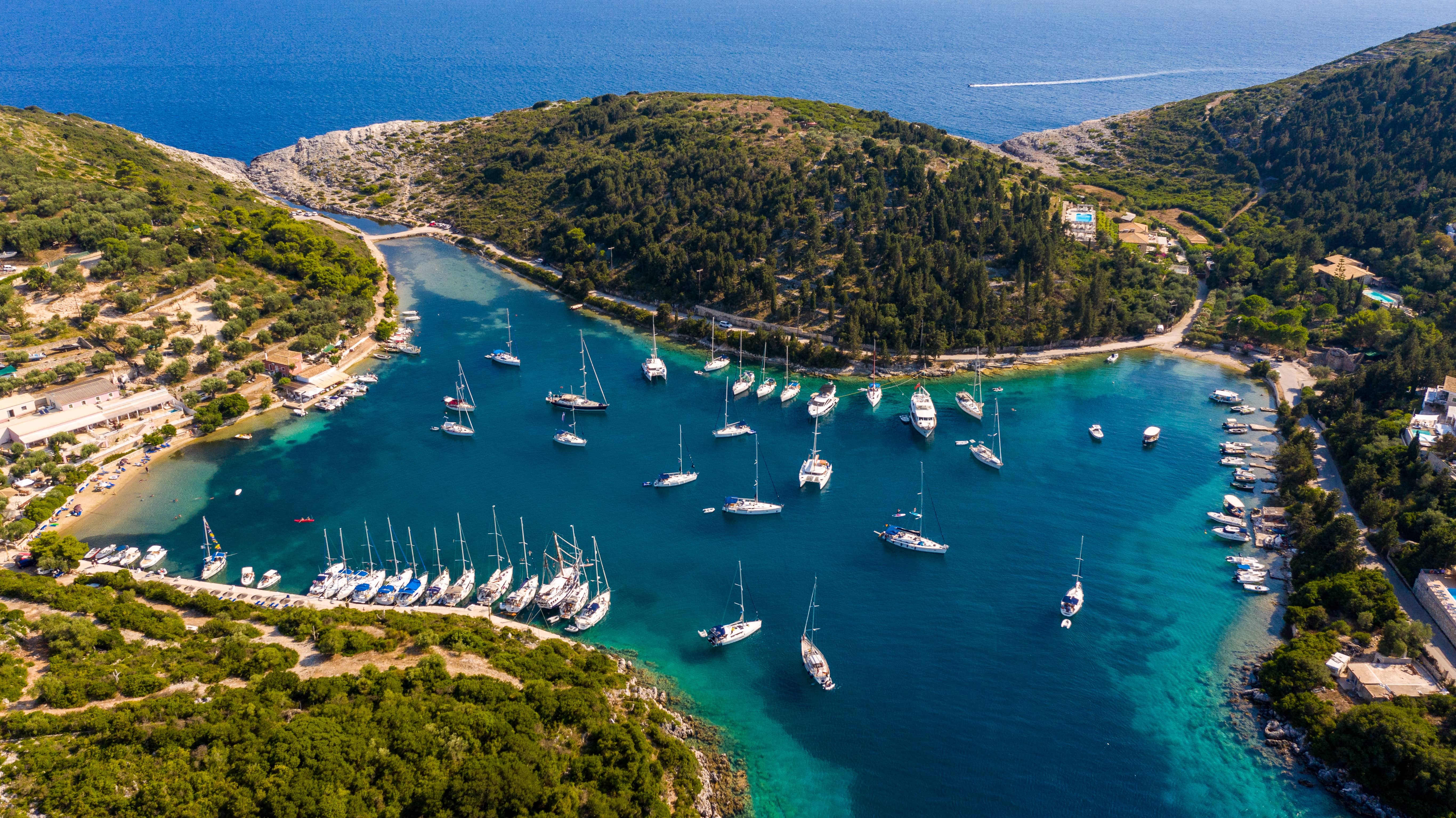 Mongonissi Beach, Paxos, Greece