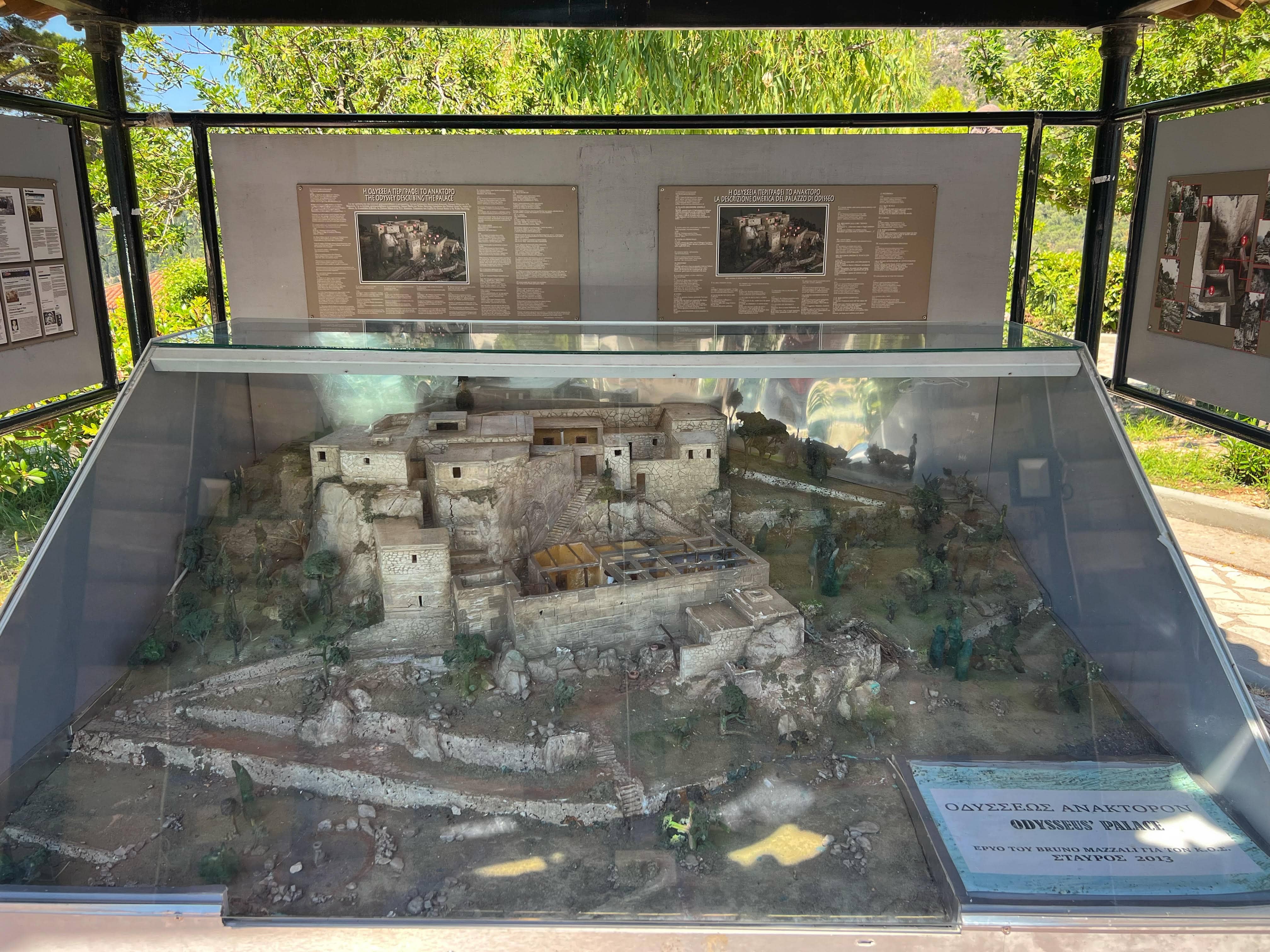 Stavros scale model, Ithaca