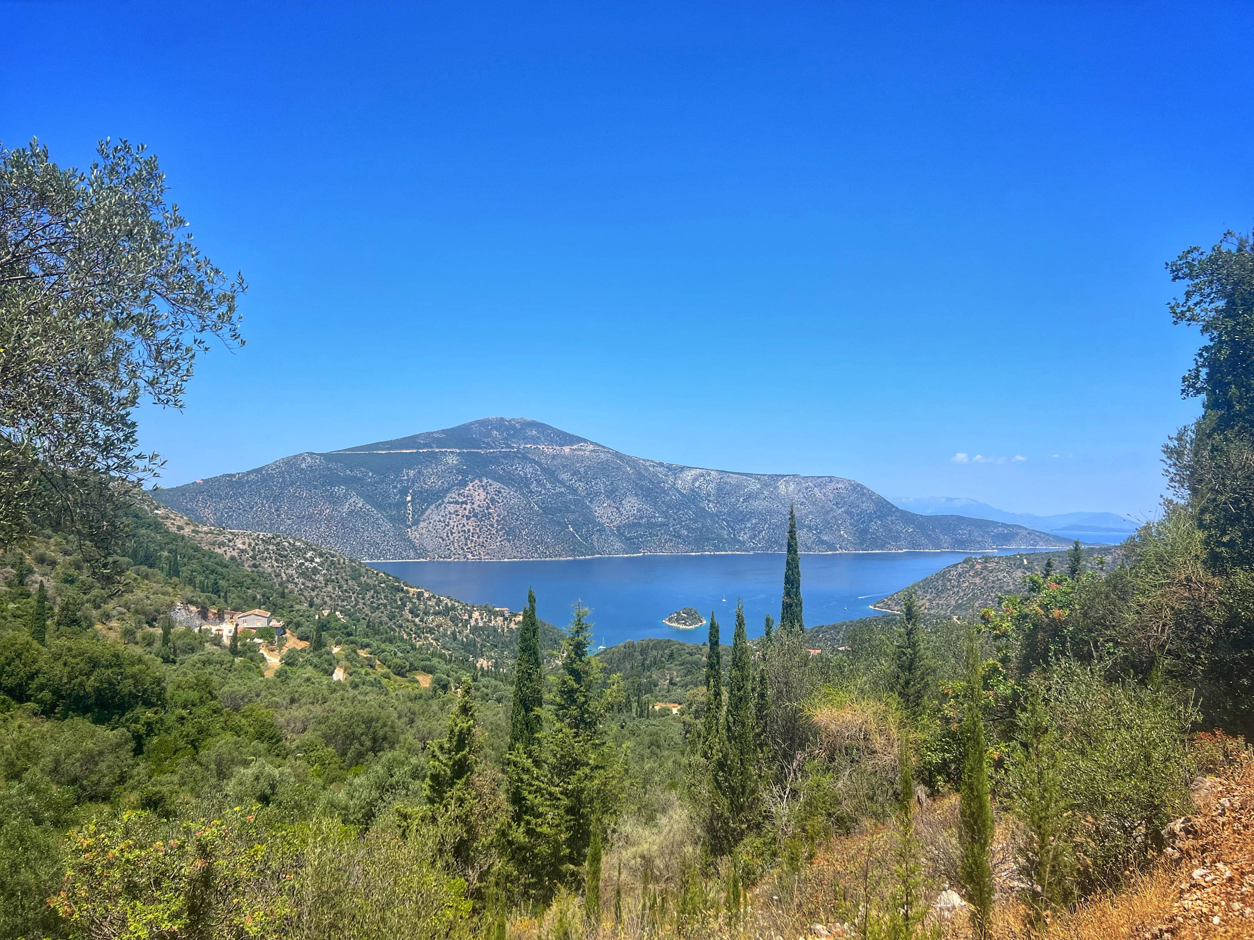 View from Cave of Nymphs, Ithaca