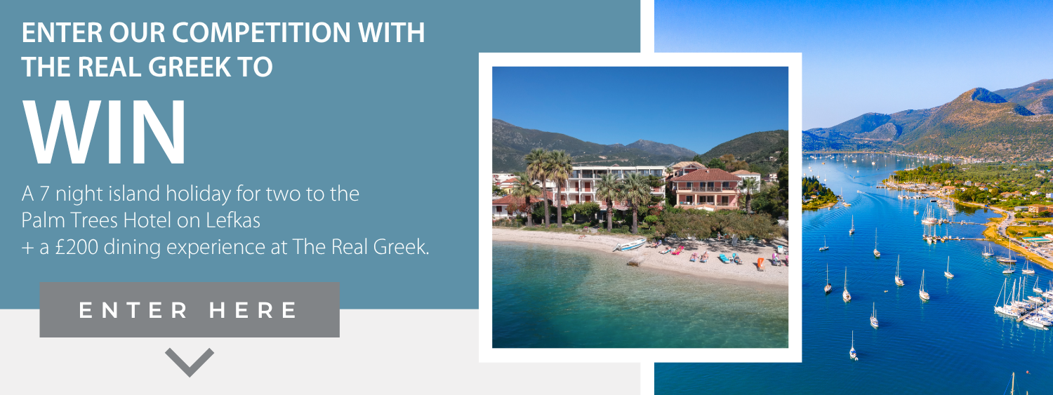 Enter our competition to win a relaxing villa holiday for two to the island of Lefkas, Greece