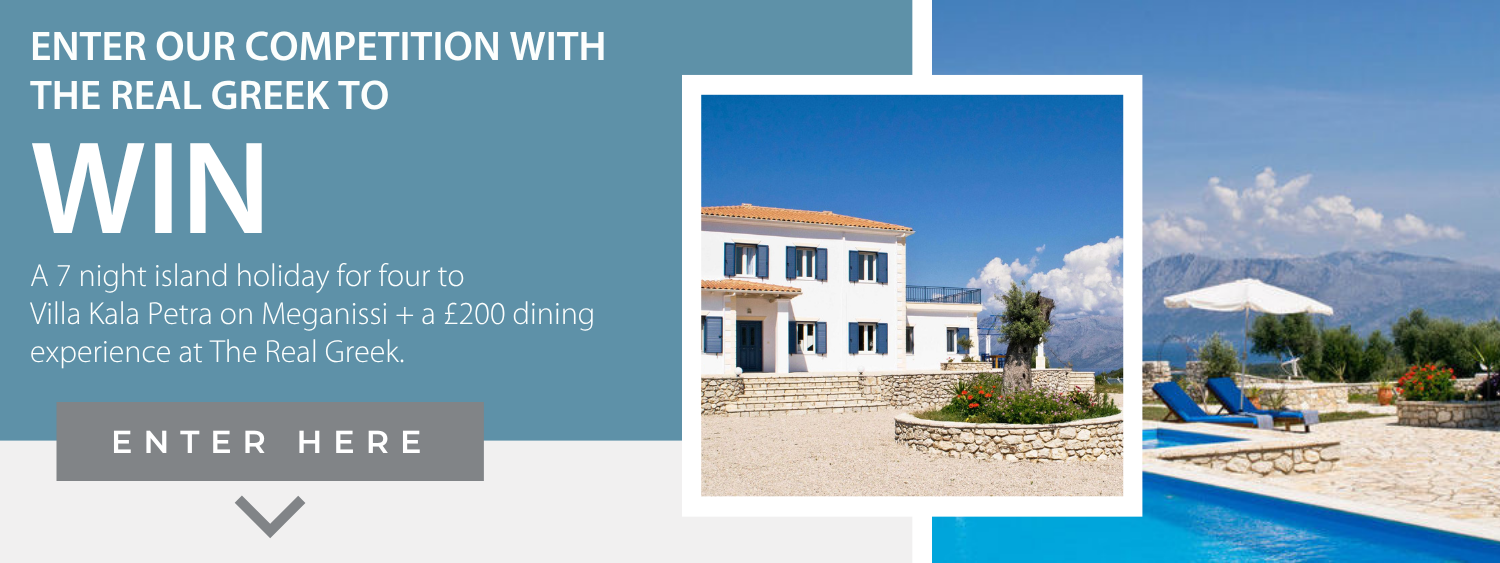 Win a holiday for four to Villa Kala Petra on Meganissi